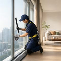 玻璃清洗·阳台落地窗